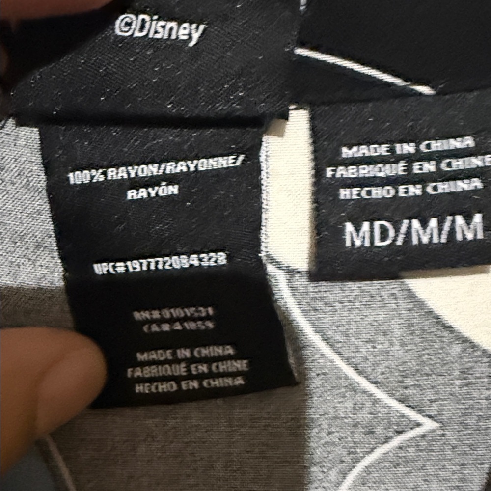 Disney Men's Black Mickey & Friends Short-Sleeve Shirt - Picture 5 of 6